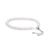 Bratara perle naturale si argint DiAmanti 202-72B-G